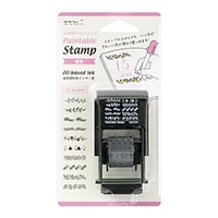 【ミドリ】(国内販売のみ) スタンプ 回転印  植物柄 35383