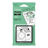 #ミドリ(国内販売のみ)  スタンプ 浸透印スタンプ  時計柄 35386