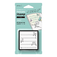 【ミドリ】(国内販売のみ) スタンプ 浸透印スタンプ  トリ柄 35398
