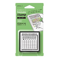 【ミドリ】(国内販売のみ) スタンプ 浸透印スタンプ  カレンダー 35399
