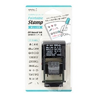 【ミドリ】 スタンプ スタンプ 回転印   新しい日常 35418006