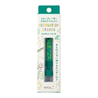 #ミドリ(国内販売のみ)  クレヨン デコレーションクレヨン  黄緑×緑 38106006