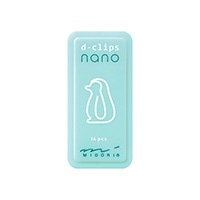 【ミドリ】(国内販売のみ) クリップ ディークリップス ナノ  ペンギン柄  43379