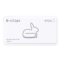【ミドリ】(国内販売のみ) クリップ ディークリップス  ウサギ柄A  43388