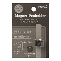 【ミドリ】 ペンホルダー マグネットペンホルダー   黒 49120006