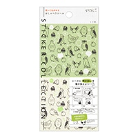 【ミドリ】(国内販売のみ) シール シール おしゃべり   トリ柄 82593006