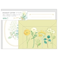#ミドリ(国内販売のみ)  レター レターセット497 ブーケ  グリーン 86497006