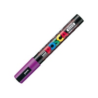 #三菱鉛筆（国内販売のみ）水性ペン ポスカ 中字 紫  PC5M-12