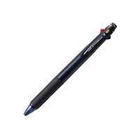 【三菱鉛筆】(国内販売のみ)多色ボールペン ジェットストリーム0.38mm 透明ブラック  SXE340038-T24