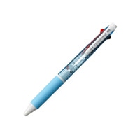 【三菱鉛筆】(国内販売のみ)多色ボールペン ジェットストリーム0.7mm 水色  SXE230007-8