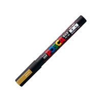 #三菱鉛筆（国内販売のみ）水性ペン ポスカ 細字 金  PC3M-25