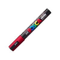 #三菱鉛筆（国内販売のみ） 水性ペン ポスカ 中字 ダークレッド  PC5M-14