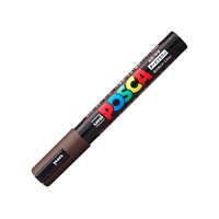 #三菱鉛筆（国内販売のみ） 水性ペン ポスカ 中字 ダークブラウン  PC5M-22