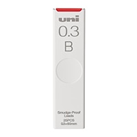 【三菱鉛筆】(国内販売のみ) 替芯 シャープ替芯UNI B 0.3  ULS0325B
