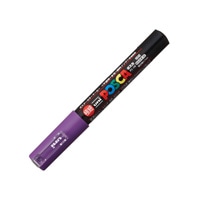 ※数量限定大特価50%割引_#三菱鉛筆（国内販売のみ） 水性ペン ポスカ 極細 紫  PC1M-12