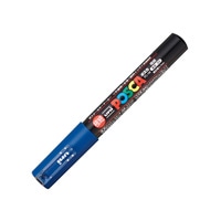 #三菱鉛筆（国内販売のみ）水性ペン ポスカ 極細 青  PC1M-33