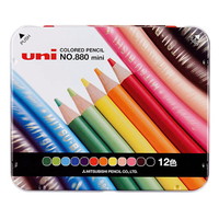 【三菱鉛筆】(国内販売のみ) 色鉛筆 色鉛筆 880 12色   K880M12CPN