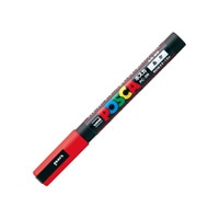 #三菱鉛筆（国内販売のみ）水性ペン ポスカ 細字 赤  PC3M-15