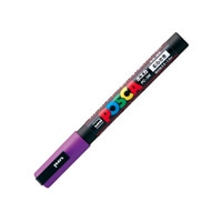 #三菱鉛筆（国内販売のみ）水性ペン ポスカ 細字 紫  PC3M-12