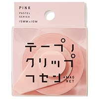 #ヤマト 付箋 テープノクリップフセン  パステルピンク TFC-15-PP