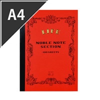 【ライフ】ノーブルノート　方眼　A4判 N31