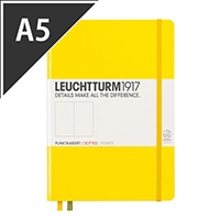 #ロイヒトトゥルム（納期がかかります） ノートA5 ドット方眼 レモン  344800