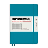 #ロイヒトトゥルム（納期がかかります） ノート オーシャン ミディアム (A5) 方眼  オーシャン 365495