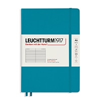 #ロイヒトトゥルム（納期がかかります） ノート オーシャン ミディアム (A5) 横罫  オーシャン 365494
