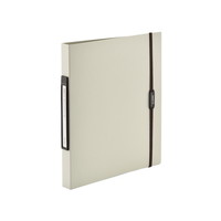 #リヒトラブ リングファイル〈ツイストリング〉 A4 ベージュ  F7540-16