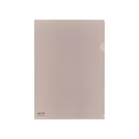 【リヒトラブ】クリヤーホルダー A4 ベージュ  F78-16