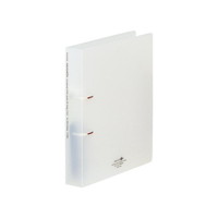 #リヒトラブ Ｄ型リングファイル〈ツイストリング〉 A4 乳白  F5021-1