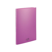 #リヒトラブ クリヤーブック〈ポケット交換式〉 A4 藤  N5015-10