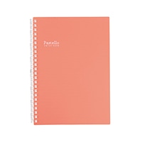 【リヒトラブ】 ノート Pastello ツイストノート A5 レッド  N1958-3