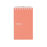 【リヒトラブ】 メモ Pastello ツイストノート メモサイズ レッド  N1961-3
