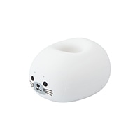 #リヒトラブ   IDカードホルダー SMART FIT PuniLabo 寝ころびペンスタンド  16アザラシ A7806-16