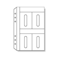 【レイメイ藤井】手帳リフィル ダヴィンチ　Ａ５　カードホルダー  DAR321
