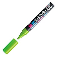 【レイメイ藤井】ボードマーカー　蛍光　中字　グリーン  LBM252M