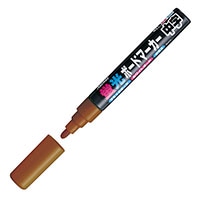 #レイメイ藤井 ボードマーカー　蛍光　中字　ブラウン  LBM252C