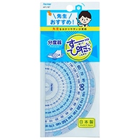 【レイメイ藤井】分度器 先生おすすめ分度器 大  ブルー APJ187