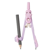#レイメイ藤井 コンパス ロックパス (鉛筆タイプ)　 学童用 バイオレット JC481V