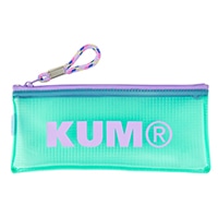 #レイメイ藤井（国内販売のみ） ペンケース KUM クリアペンケース グリーン フラットタイプ グリーン KM178M