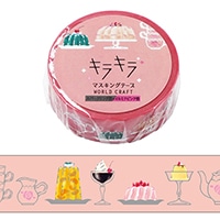 #ワールドクラフト マスキングテープ   Jelly KRMT15-0019