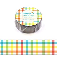 #ワールドクラフト クリアテープ ＰＯＰＰｉＥクリアテープ  Colorful POP-CT15-006