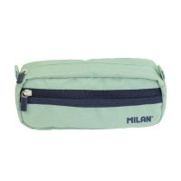 #MILAN ペンケース MILAN 2ジップペンケース  グリーン MLN081148SNCGR