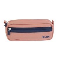 #MILAN ペンケース MILAN 2ジップペンケース  ピンク MLN081148SNCP