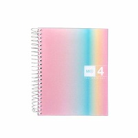 #イワコーグローバル リングノート AURORA･ウエストベイ A6 ピンク 4508