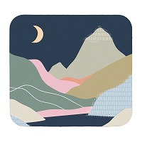 #イワコーグローバル OA関連小物 マウスパッド  ランドスケープ 13370