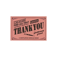 #Greeful グリーティングカード Greefulグリーティングカード S THANK YOU   ピンク GR644677