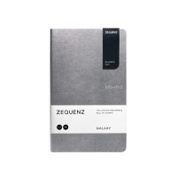 #伊東屋タイムバリュー ノート ギャラクシーノート　L　方眼 A5変形 シルバー ZQG4325